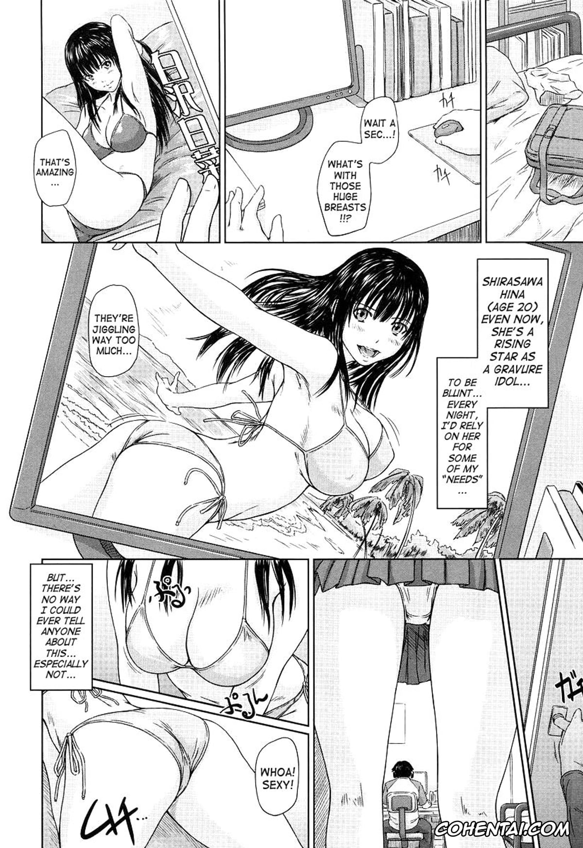 Manga porno, Tankoubon porno, Giri Giri Sisters, pagina 128