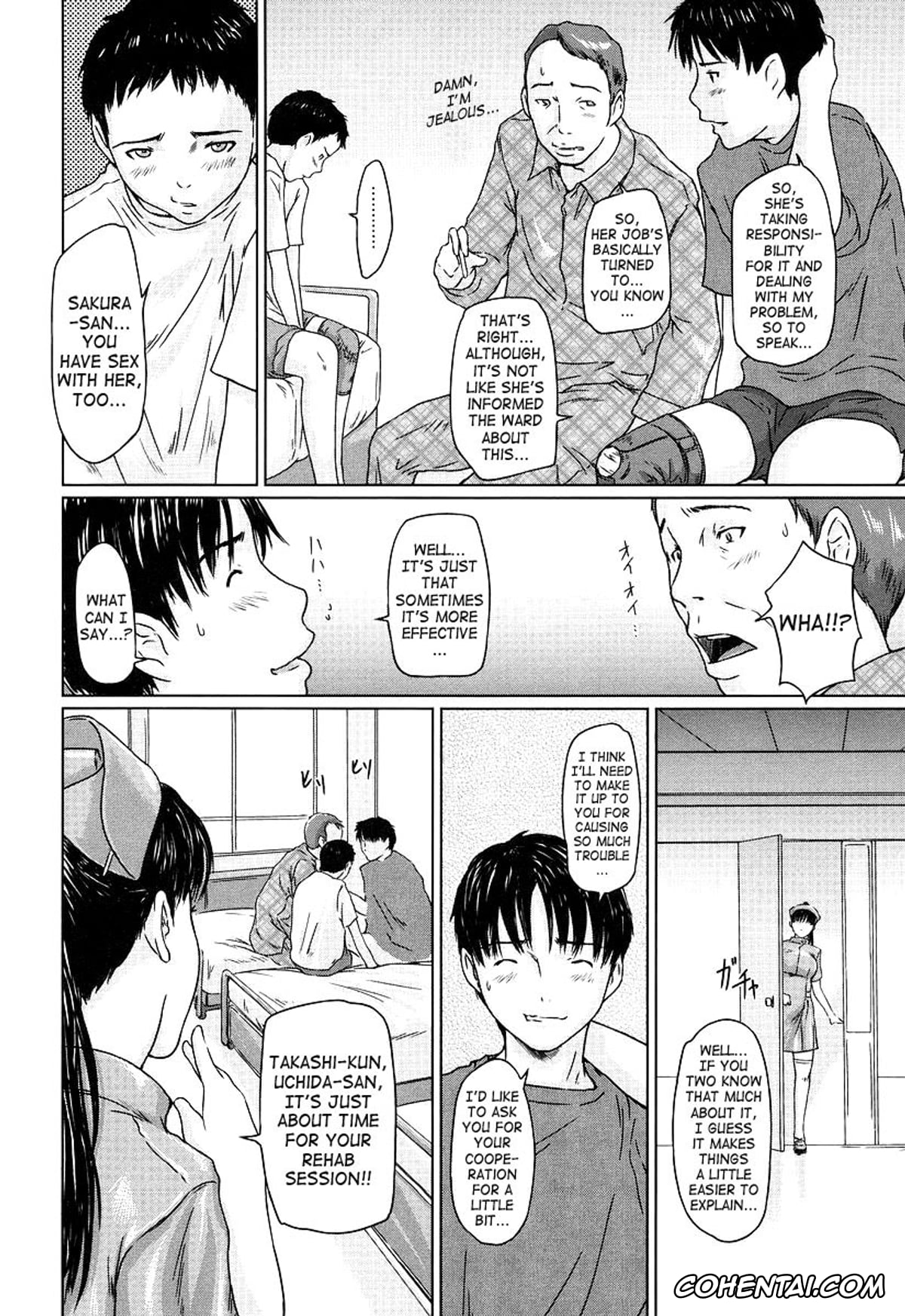 Manga xxx, Tankoubon xxx, Giri Giri Sisters, pagina 154