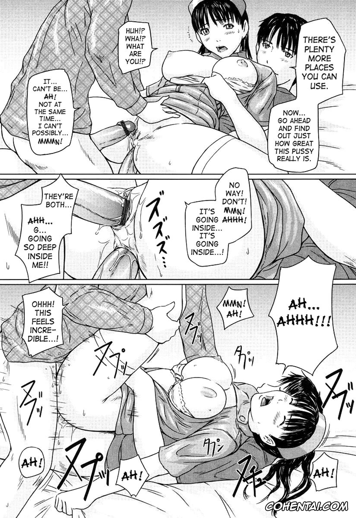 Manga porno, Tankoubon porno, Giri Giri Sisters, pagina 164