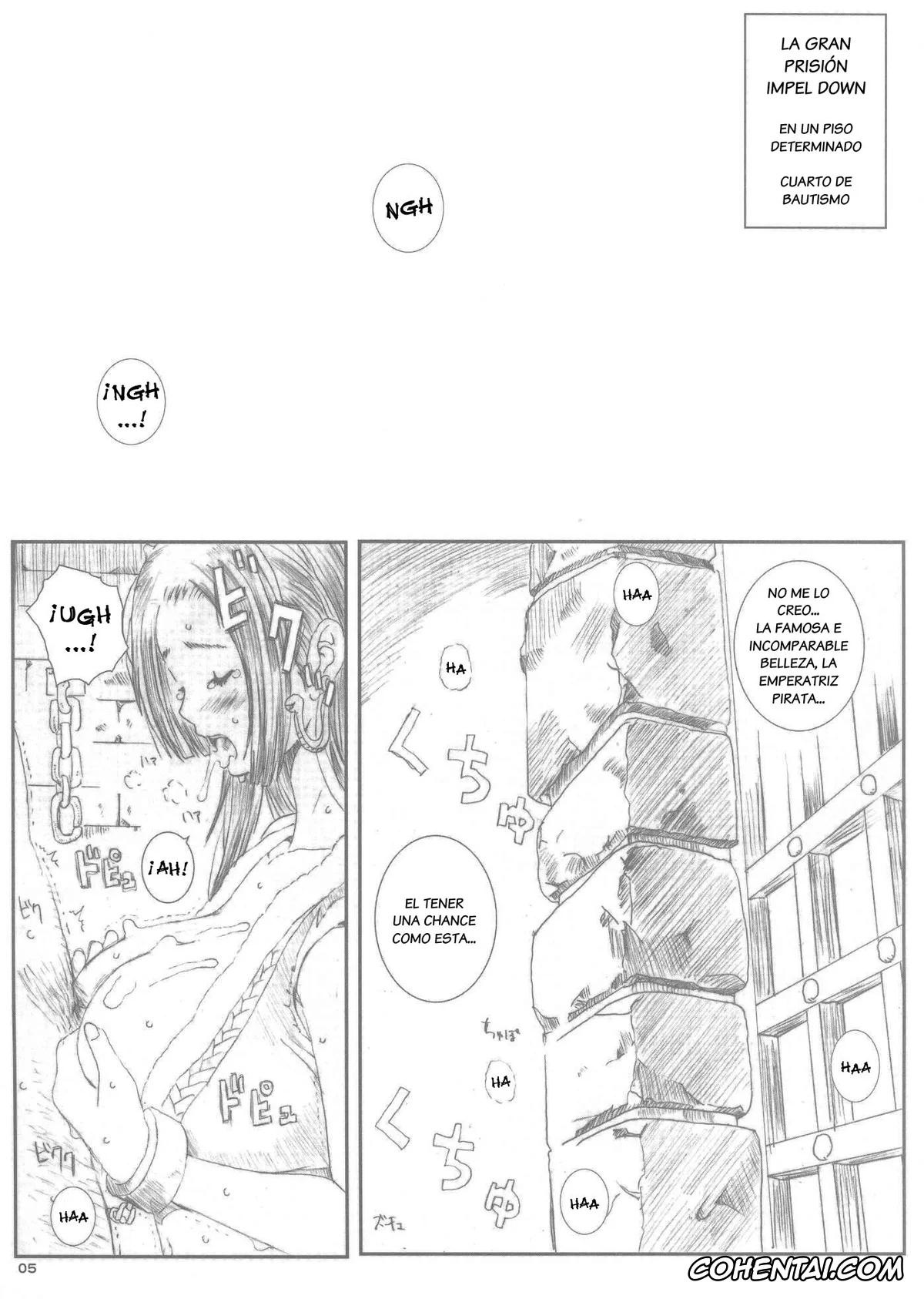 One Piece xxx, Boa Hancock xxx, Kuusou Zikken Vol.9 (One Piece), pagina 4