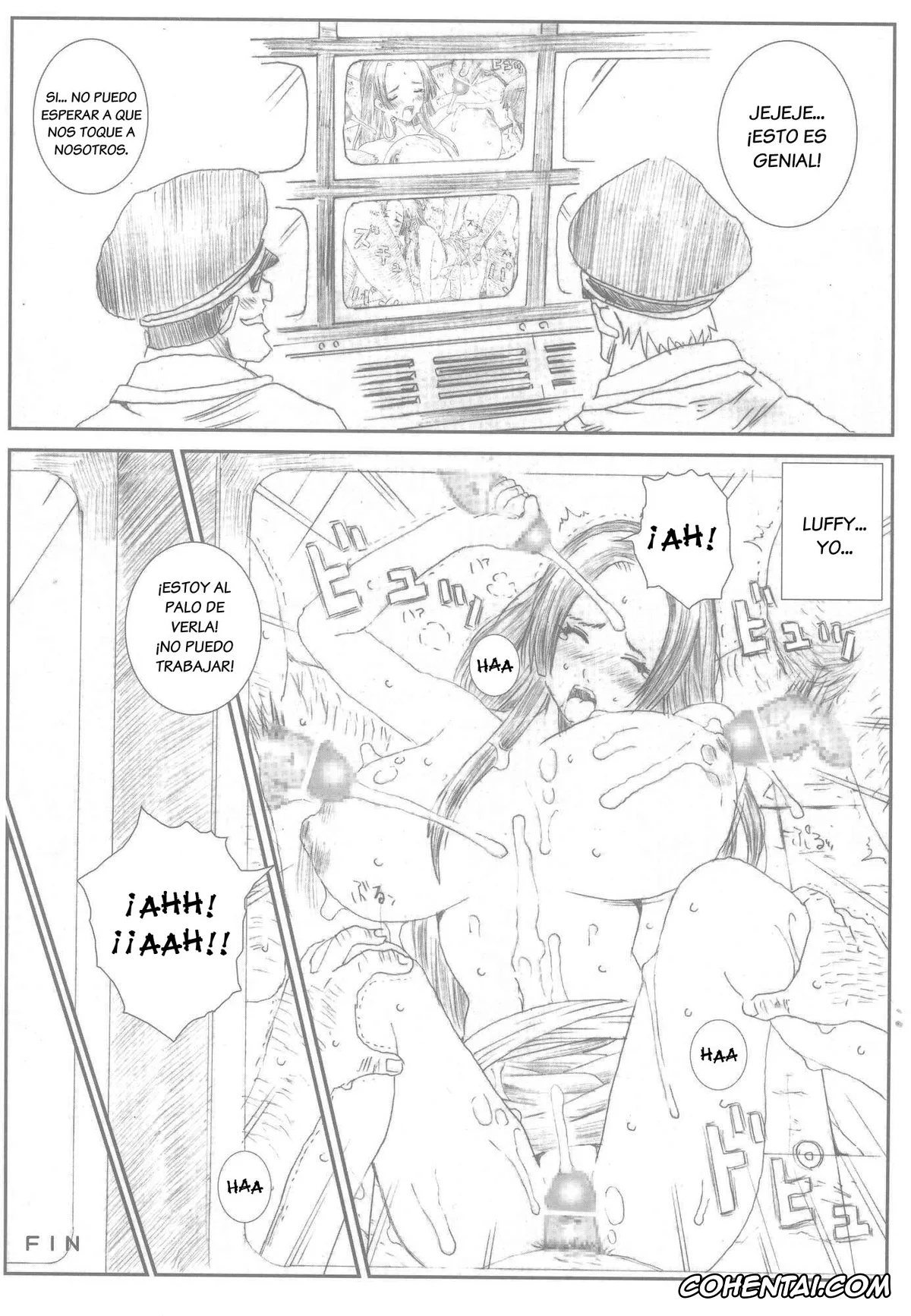 One Piece hentai, Boa Hancock hentai, Kuusou Zikken Vol.9 (One Piece), pagina 33