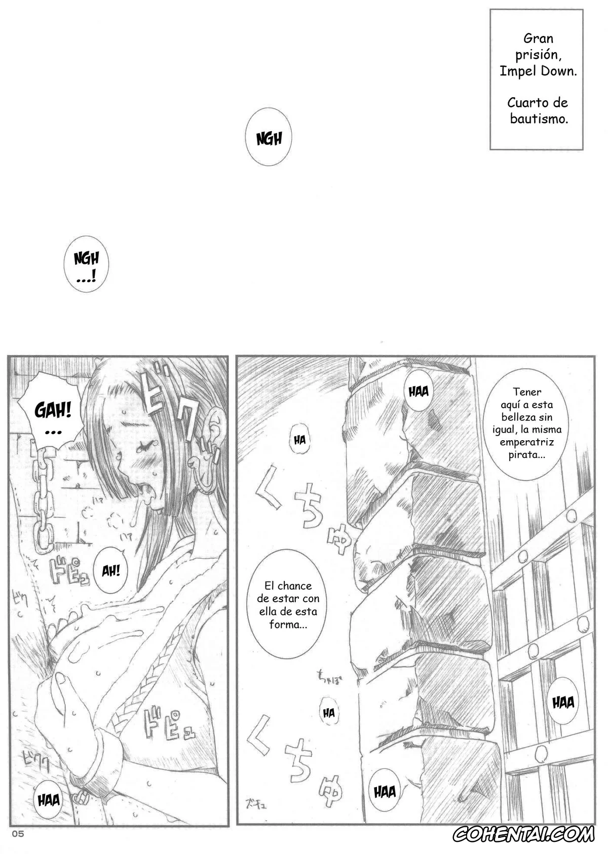 One Piece xxx, Boa Hancock xxx, Kuusou Zikken Vol.9 (One Piece), pagina 4