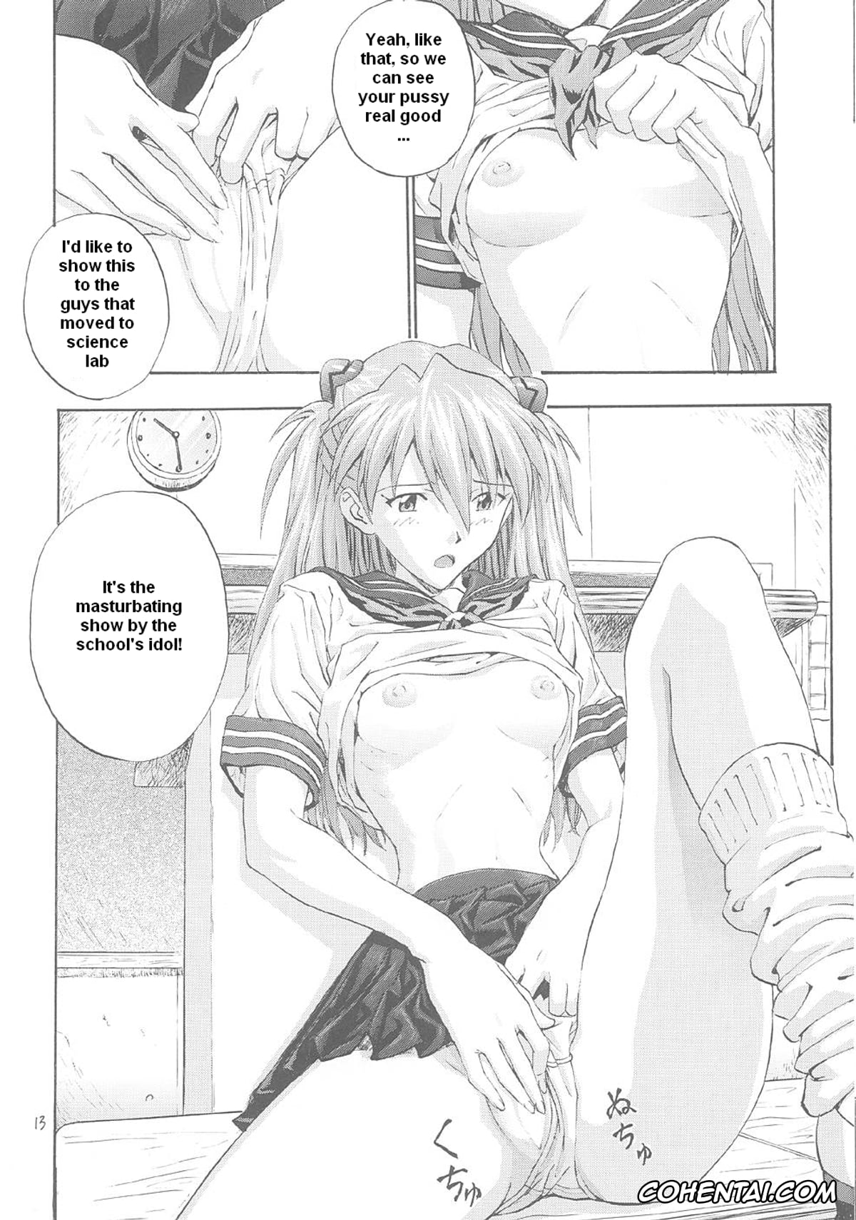 Neon Genesis Evangelion hentai, Asuka Langley Soryu hentai, Shinji Ikari hentai, A-one (Neon Genesis Evangelion), pagina 12