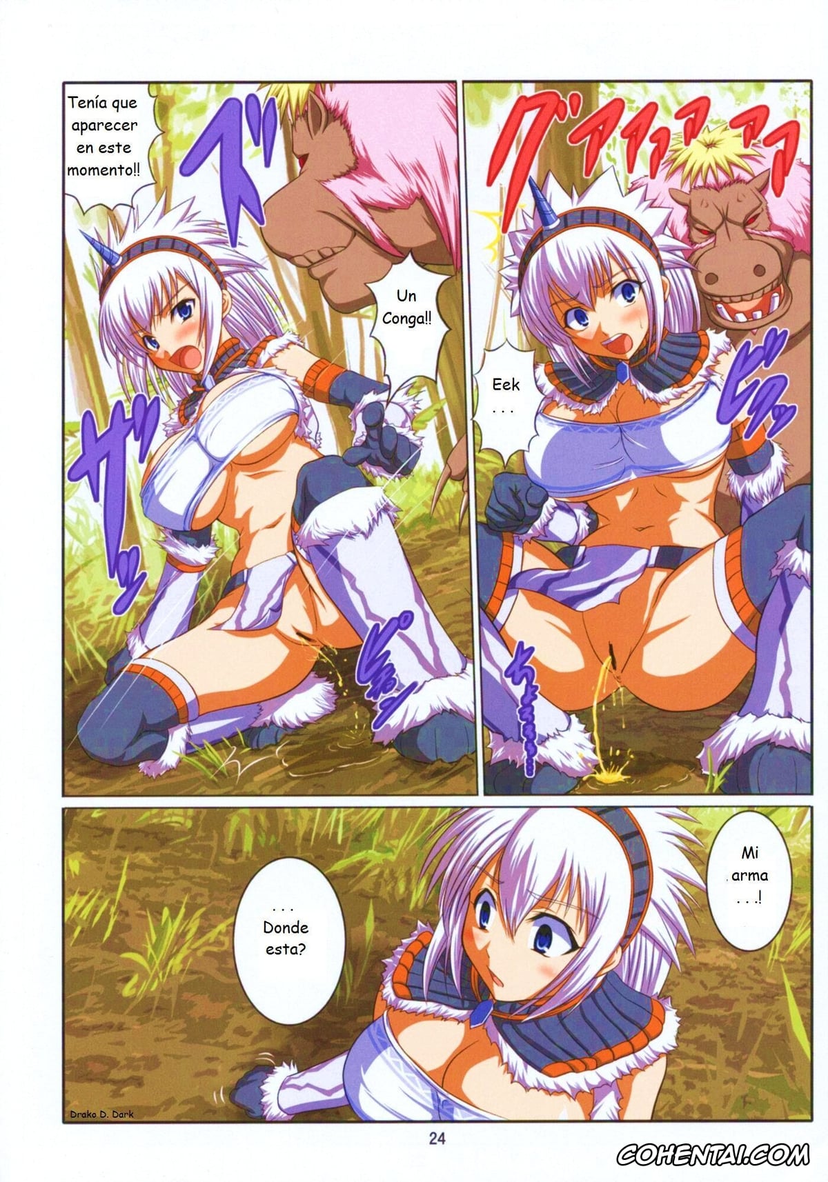 Monster Hunter porno, Kirin porno, Kirin no Hanshokuki G (Monster Hunter), pagina 17
