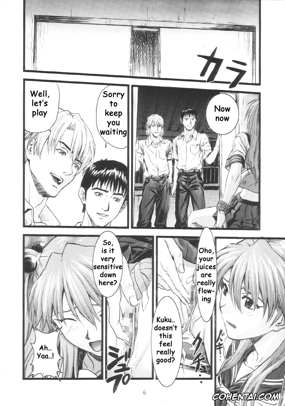 Neon Genesis Evangelion porno, Asuka Langley Soryu porno, A-four (Neon Genesis Evangelion), pagina 5