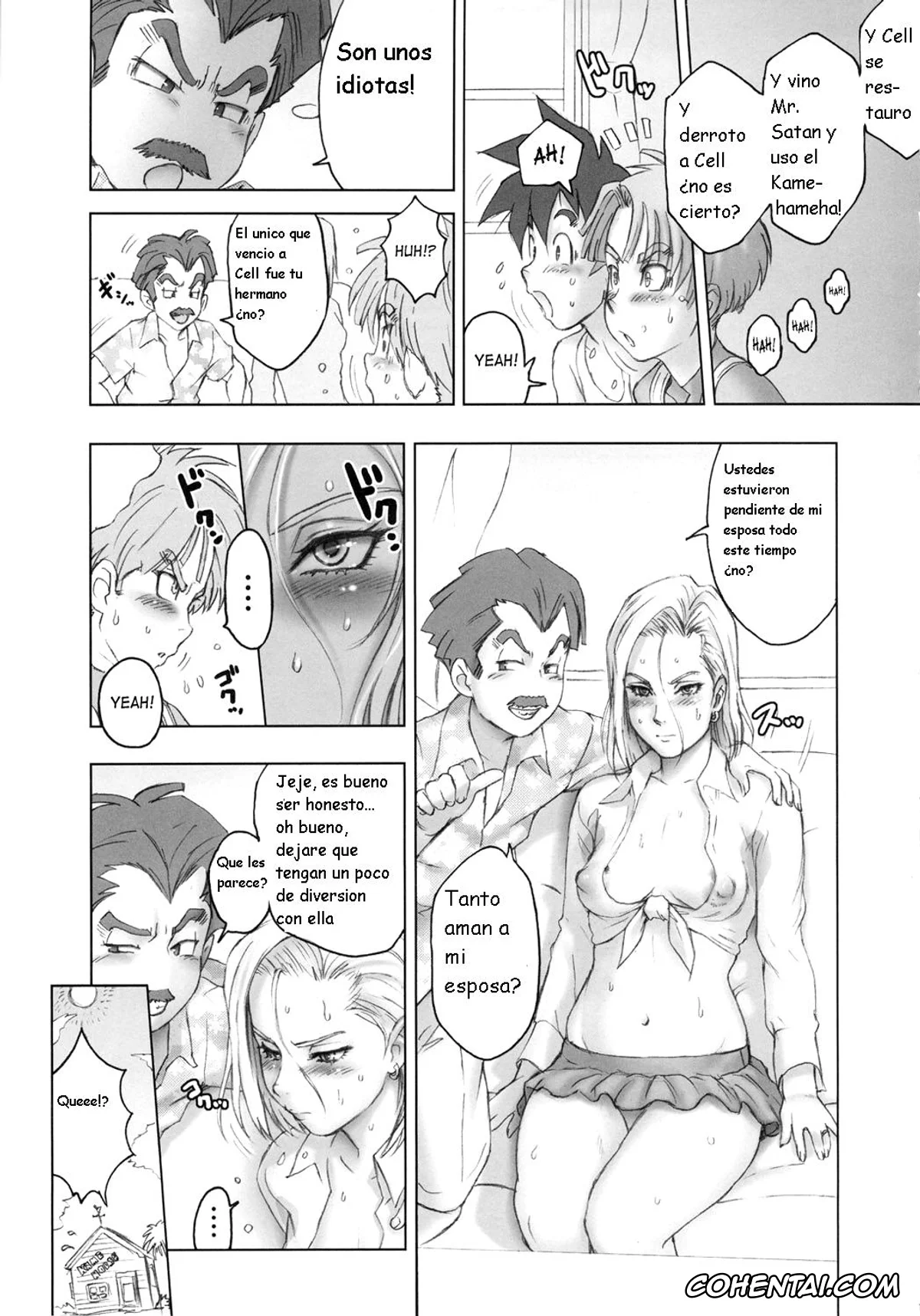 Dragon Ball Z porno, Android 18 porno, Bulma Briefs porno, Son Goten porno, Trunks Briefs porno, Nippon Ageru yo (Dragon Ball Z), pagina 11