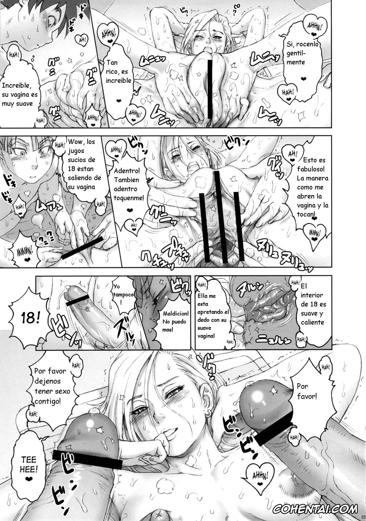 Dragon Ball Z porno, Android 18 porno, Bulma Briefs porno, Son Goten porno, Trunks Briefs porno, Nippon Ageru yo (Dragon Ball Z), pagina 23