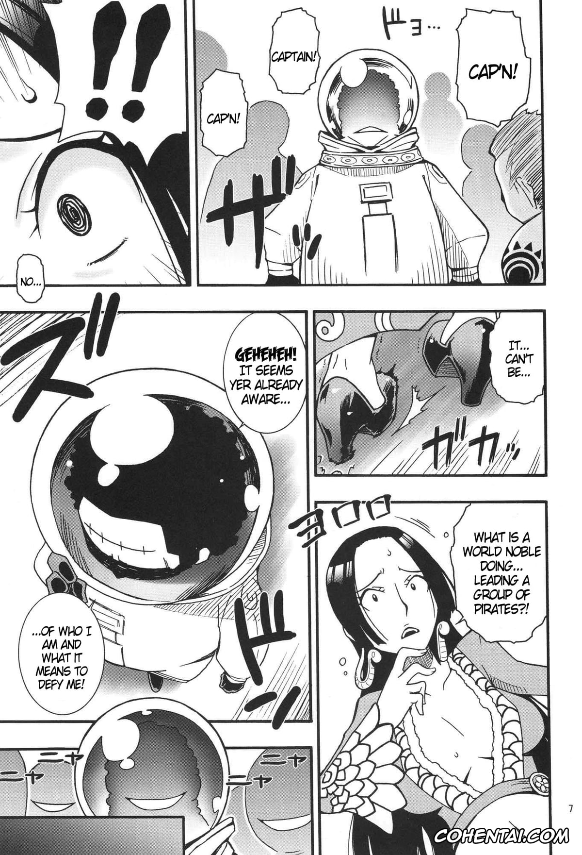 One Piece hentai, Boa Hancock hentai, Monkey D. Luffy hentai, NyanNyan Hebihime (One Piece), pagina 6
