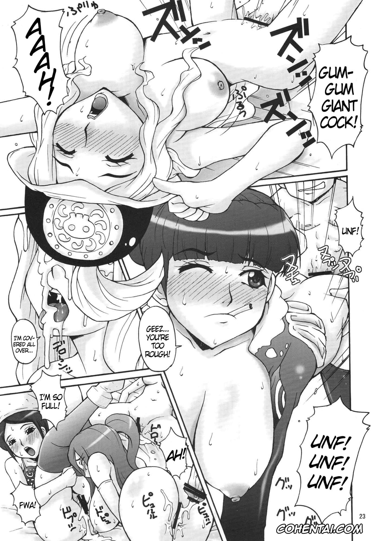 One Piece hentai, Boa Hancock hentai, Monkey D. Luffy hentai, NyanNyan Hebihime (One Piece), pagina 21