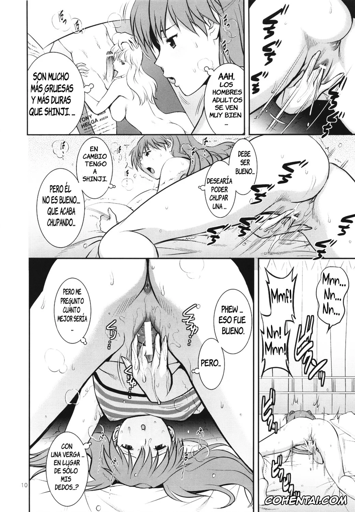 Neon Genesis Evangelion porno, Asuka Langley Soryu porno, Shinji Ikari porno, C-FREAK. (Neon Genesis Evangelion), pagina 11