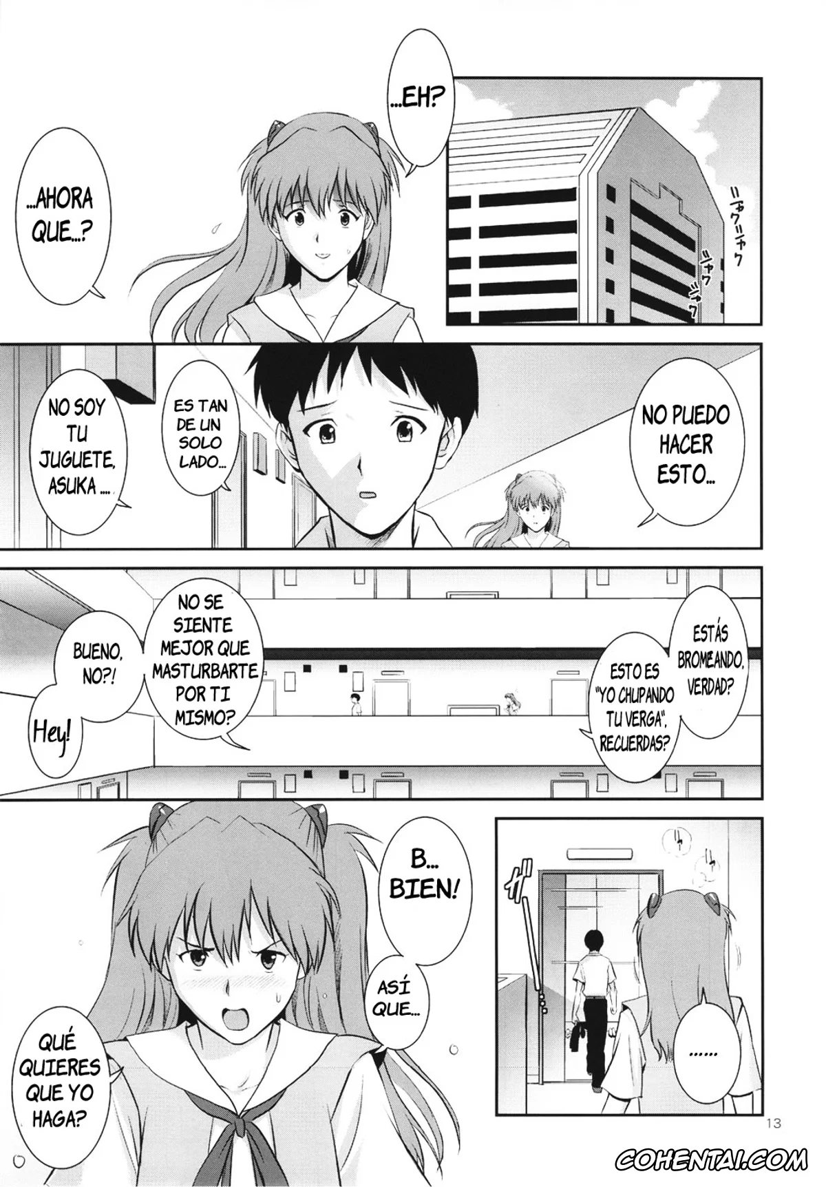 Neon Genesis Evangelion porno, Asuka Langley Soryu porno, Shinji Ikari porno, C-FREAK. (Neon Genesis Evangelion), pagina 14