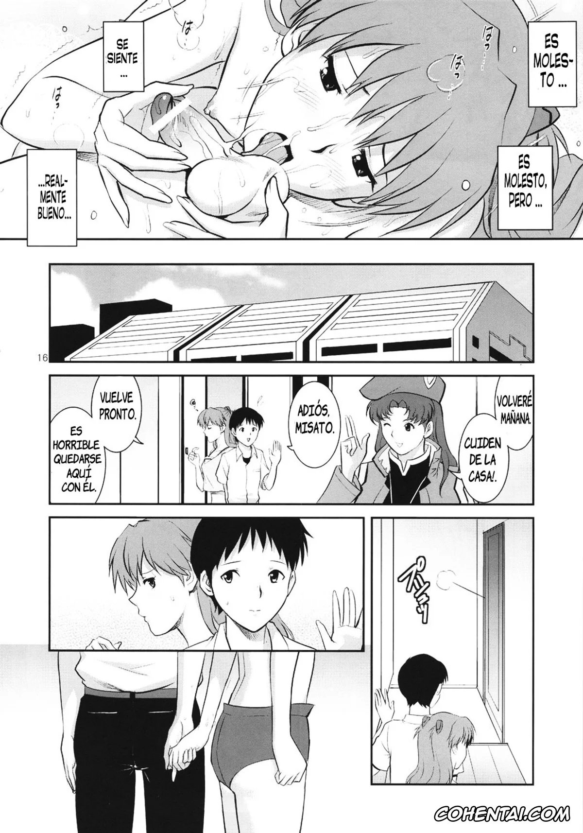 Neon Genesis Evangelion porno, Asuka Langley Soryu porno, Shinji Ikari porno, C-FREAK. (Neon Genesis Evangelion), pagina 17