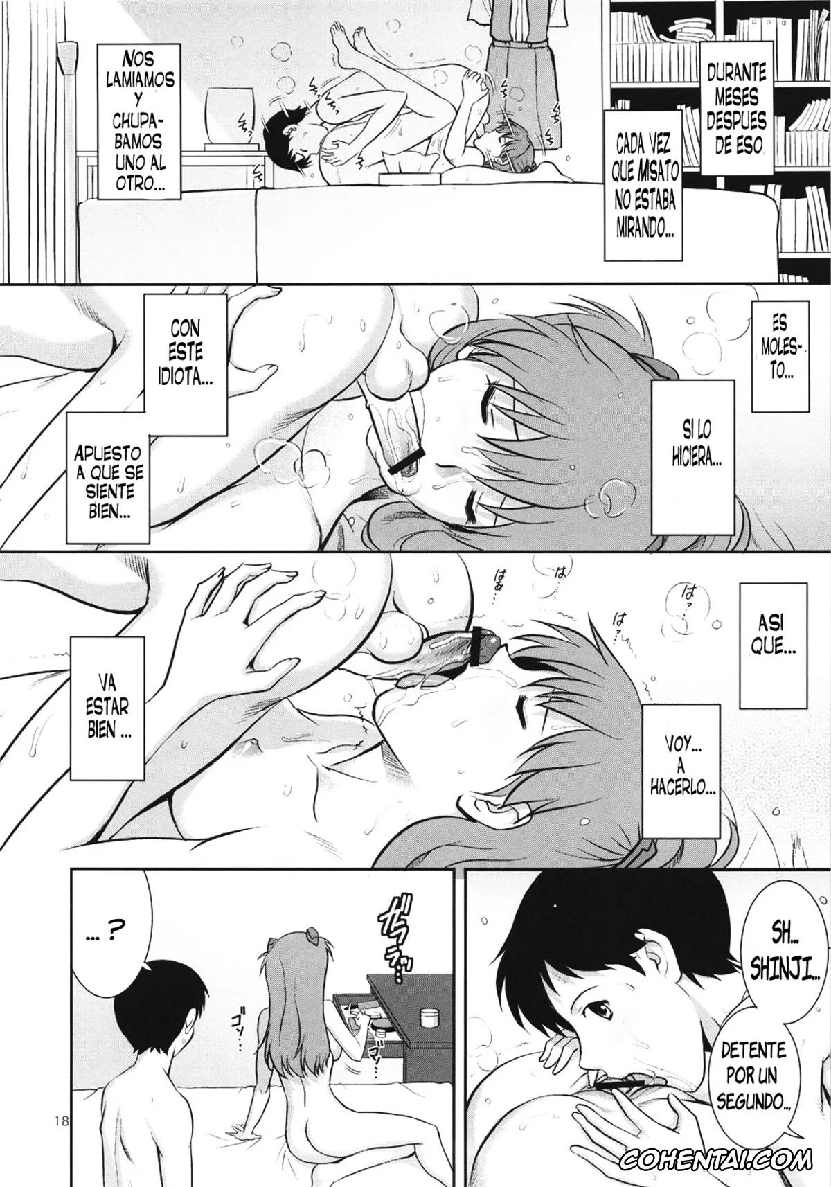 Neon Genesis Evangelion xxx, Asuka Langley Soryu xxx, Shinji Ikari xxx, C-FREAK. (Neon Genesis Evangelion), pagina 19