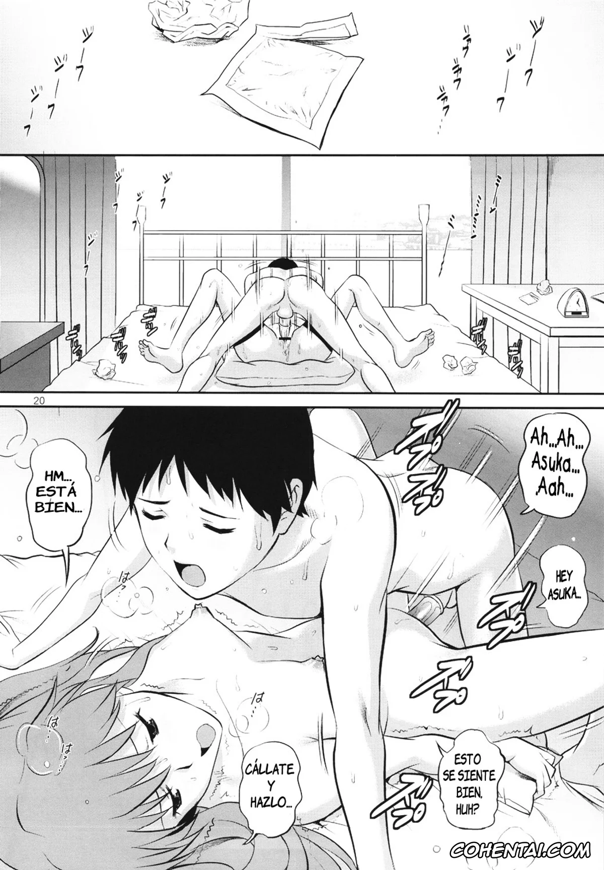 Neon Genesis Evangelion hentai, Asuka Langley Soryu hentai, Shinji Ikari hentai, C-FREAK. (Neon Genesis Evangelion), pagina 21