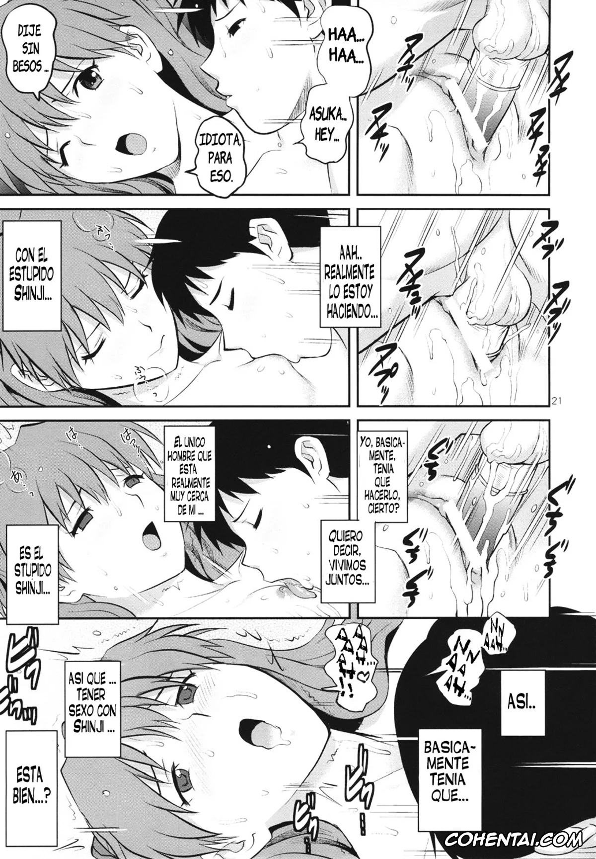 Neon Genesis Evangelion xxx, Asuka Langley Soryu xxx, Shinji Ikari xxx, C-FREAK. (Neon Genesis Evangelion), pagina 22