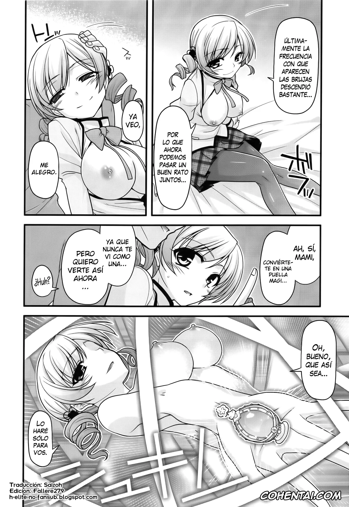 Puella Magi Madoka Magica xxx, Mami Tomoe xxx, Mamitte Finale (Puella Magi Madoka Magica), pagina 10