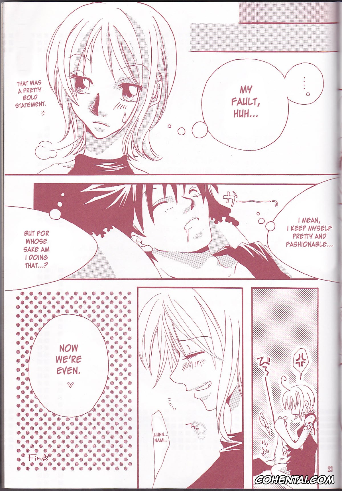 One Piece porno, Monkey D. Luffy porno, Nami porno, Margarita (One Piece), pagina 23