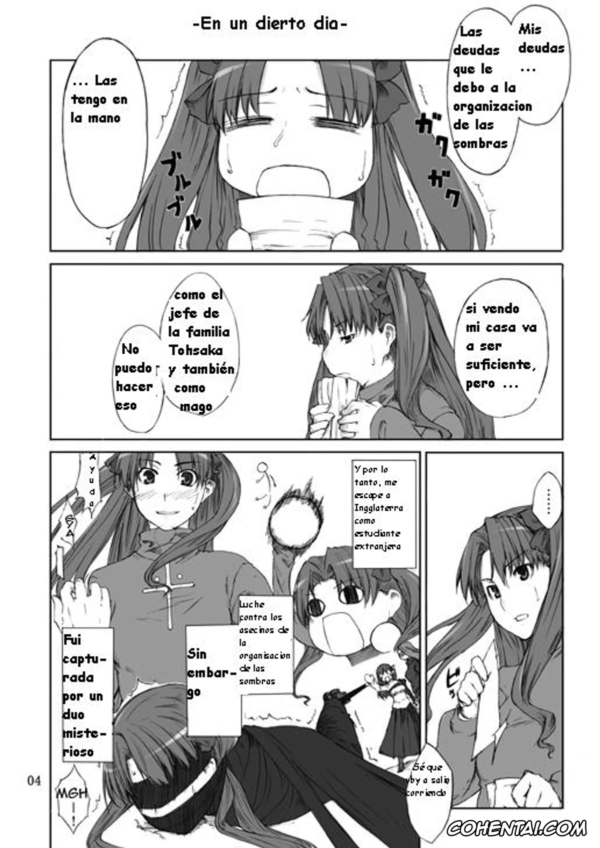 Fate/stay night xxx, Rin Tosaka xxx, Tohsaka-ke no Kakei Jijou (Fate/stay night), pagina 4
