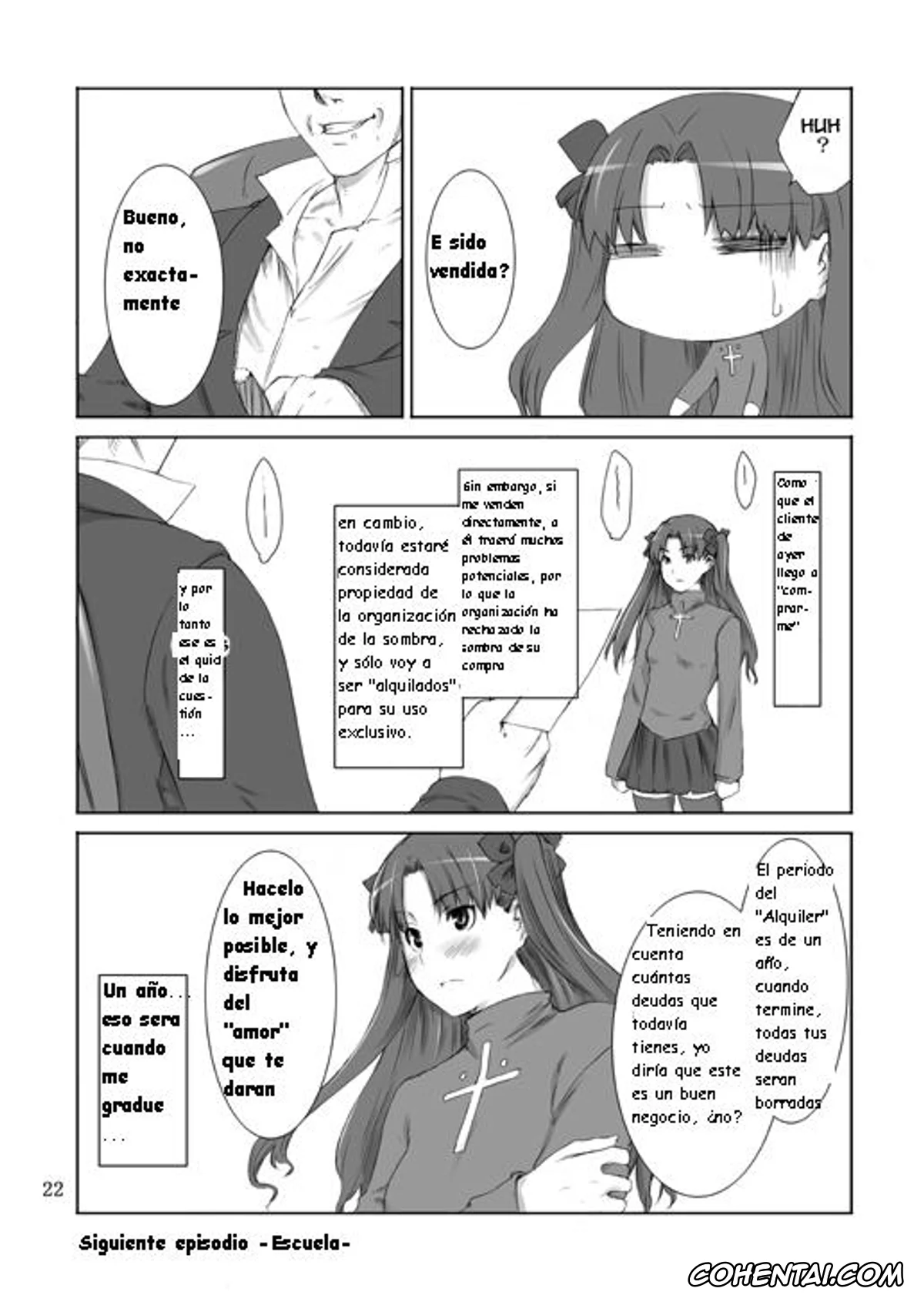 Fate/stay night xxx, Rin Tosaka xxx, Tohsaka-ke no Kakei Jijou (Fate/stay night), pagina 22