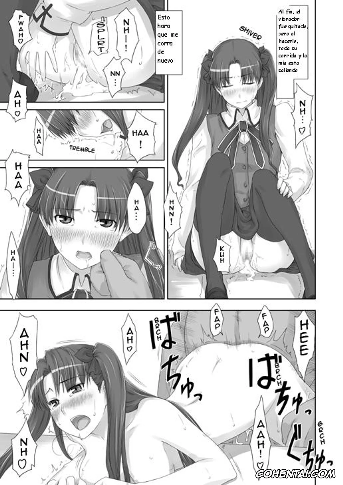 Fate/stay night hentai, Rin Tosaka hentai, Tohsaka-ke no Kakei Jijou 2 (Fate/stay night), pagina 9