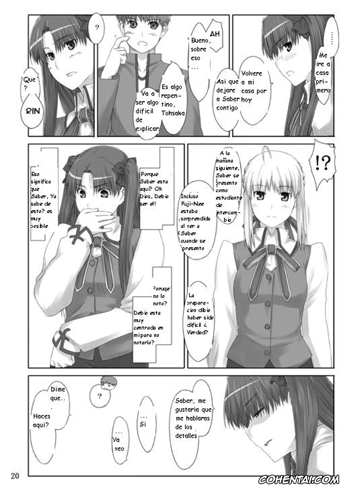 Fate/stay night hentai, Rin Tosaka hentai, Tohsaka-ke no Kakei Jijou 2 (Fate/stay night), pagina 18
