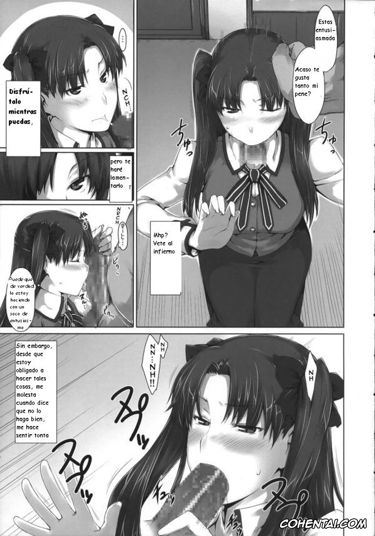 Fate/stay night porno, Rin Tosaka porno, Saber | Arturia Pendragon porno, Tohsaka-ke no Kakei Jijou 4 (Fate/stay night), pagina 5