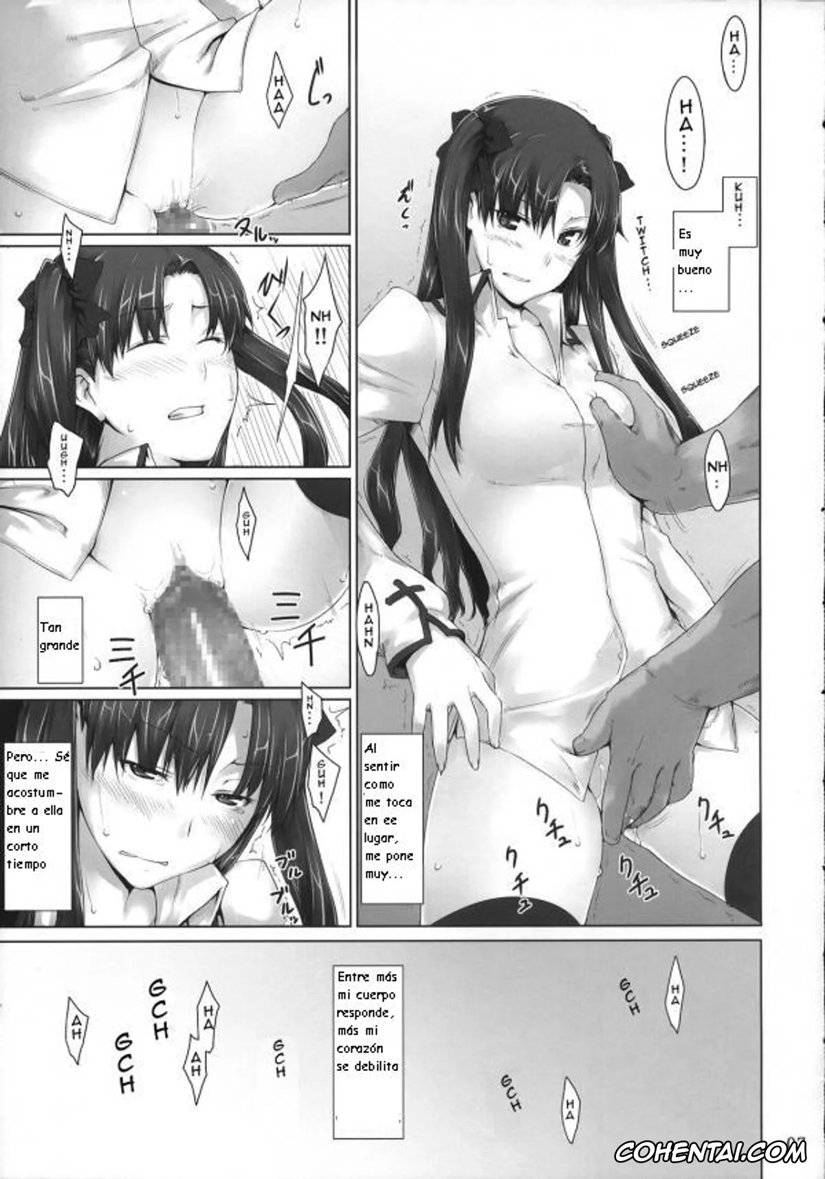 Fate/stay night xxx, Rin Tosaka xxx, Saber | Arturia Pendragon xxx, Tohsaka-ke no Kakei Jijou 4 (Fate/stay night), pagina 7