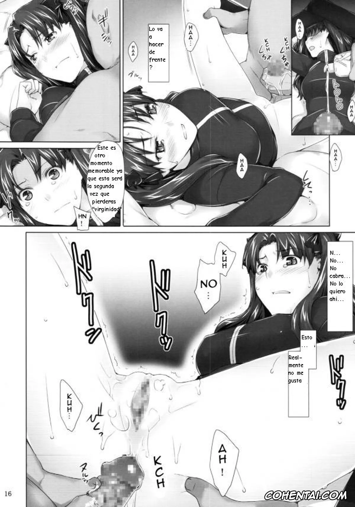 Fate/stay night hentai, Rin Tosaka hentai, Tohsaka-ke no Kakei Jijou 5 (Fate/Stay Night), pagina 15