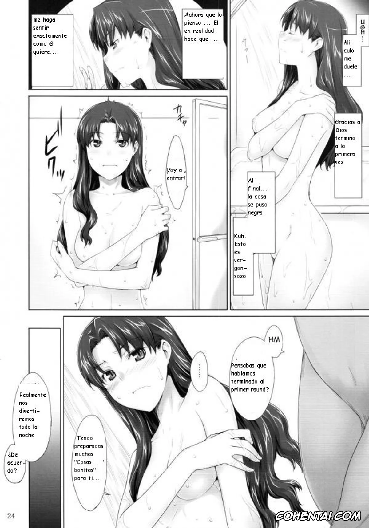 Fate/stay night porno, Rin Tosaka porno, Tohsaka-ke no Kakei Jijou 5 (Fate/Stay Night), pagina 23