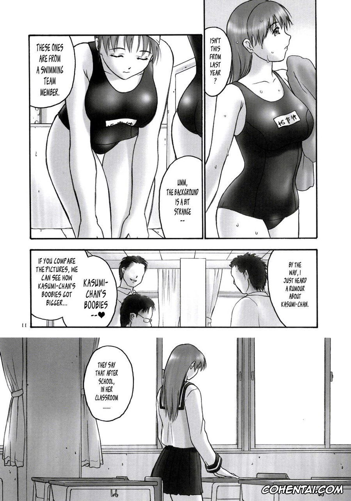 Dead or Alive xxx, Ayane xxx, Kasumi xxx, REI – slave to the grind – CHAPTER 01: EXPOSURE (Dead or Alive), pagina 10