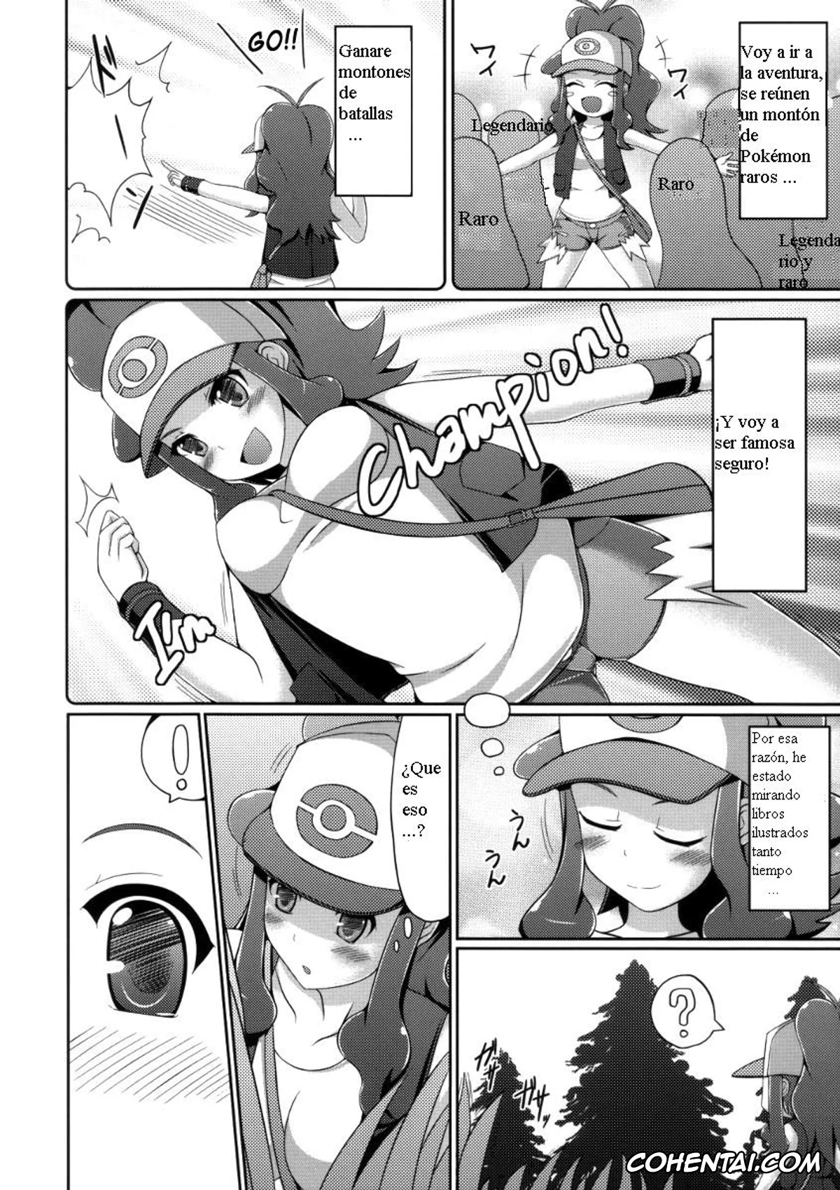 Pokemon | Pocket Monsters porno, Hilda porno, BLACK & WHITE (Pokémon Black and White), pagina 5