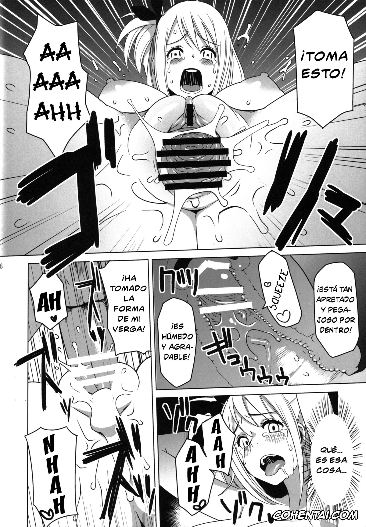 Fairy Tail xxx, Lucy Heartfilia xxx, Chichikko Bitch (Fairy Tail), pagina 7