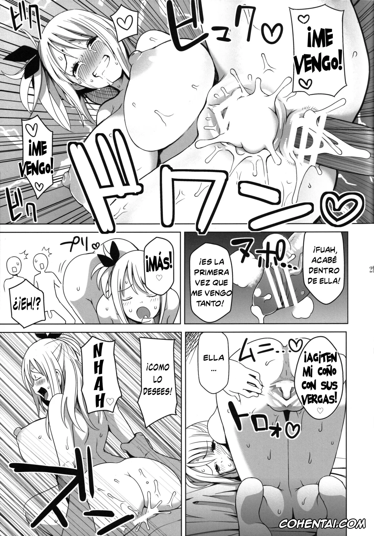 Fairy Tail xxx, Lucy Heartfilia xxx, Chichikko Bitch (Fairy Tail), pagina 22