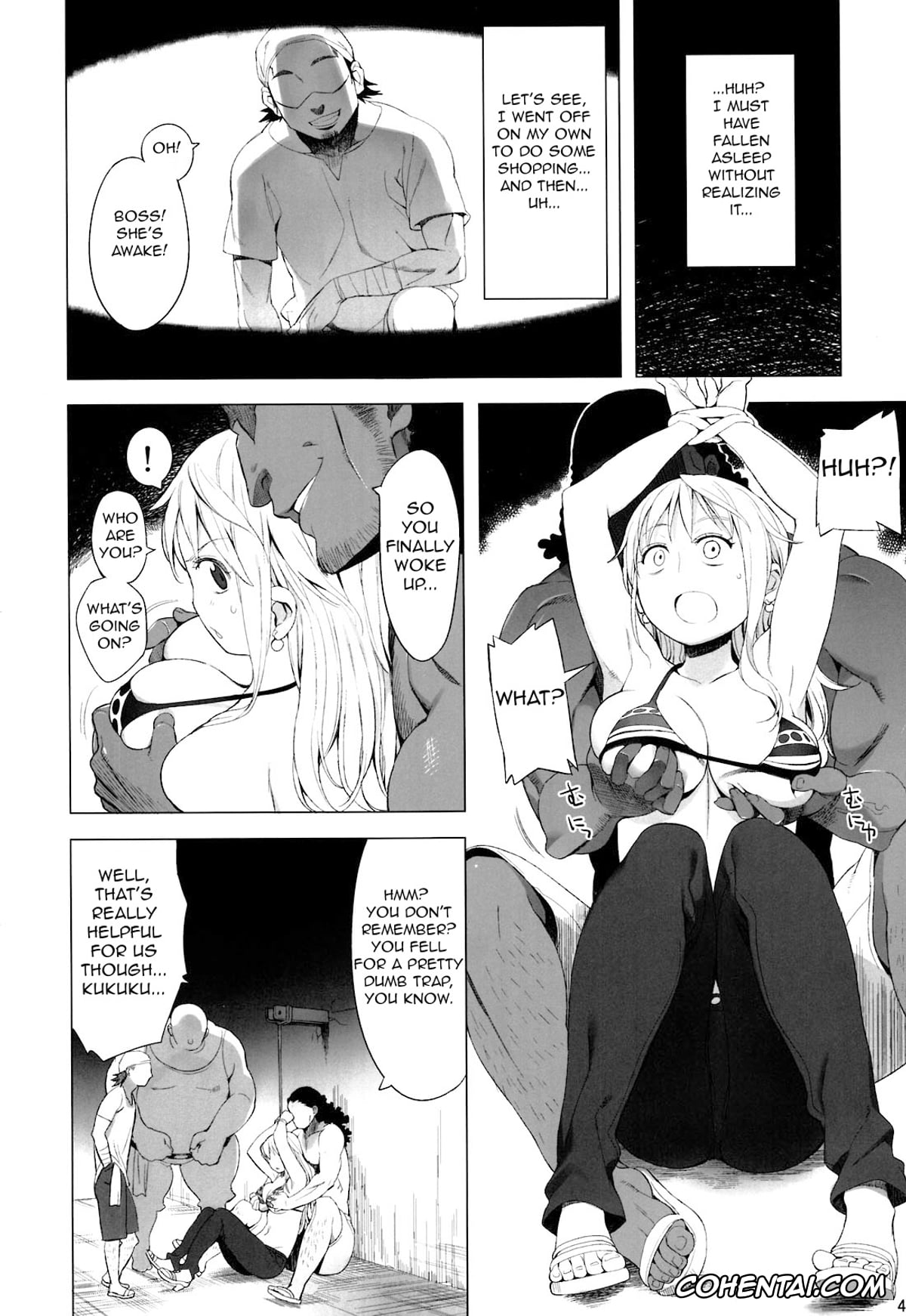 One Piece xxx, Nami xxx, Nami-san ga! (One Piece), pagina 4