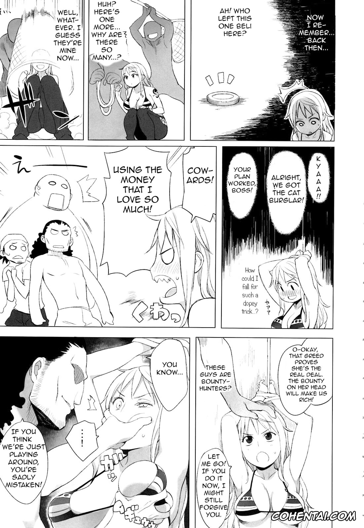 One Piece porno, Nami porno, Nami-san ga! (One Piece), pagina 5
