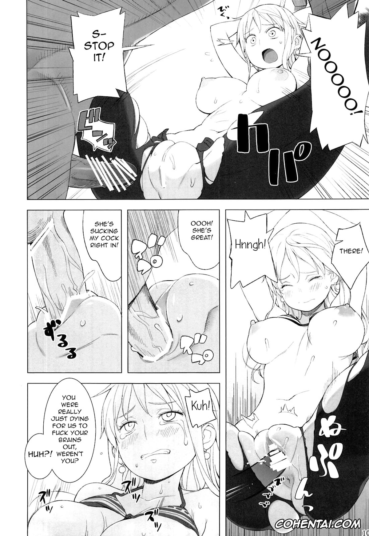 One Piece xxx, Nami xxx, Nami-san ga! (One Piece), pagina 10