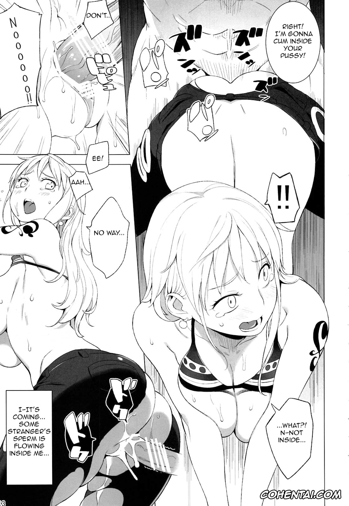 One Piece xxx, Nami xxx, Nami-san ga! (One Piece), pagina 13
