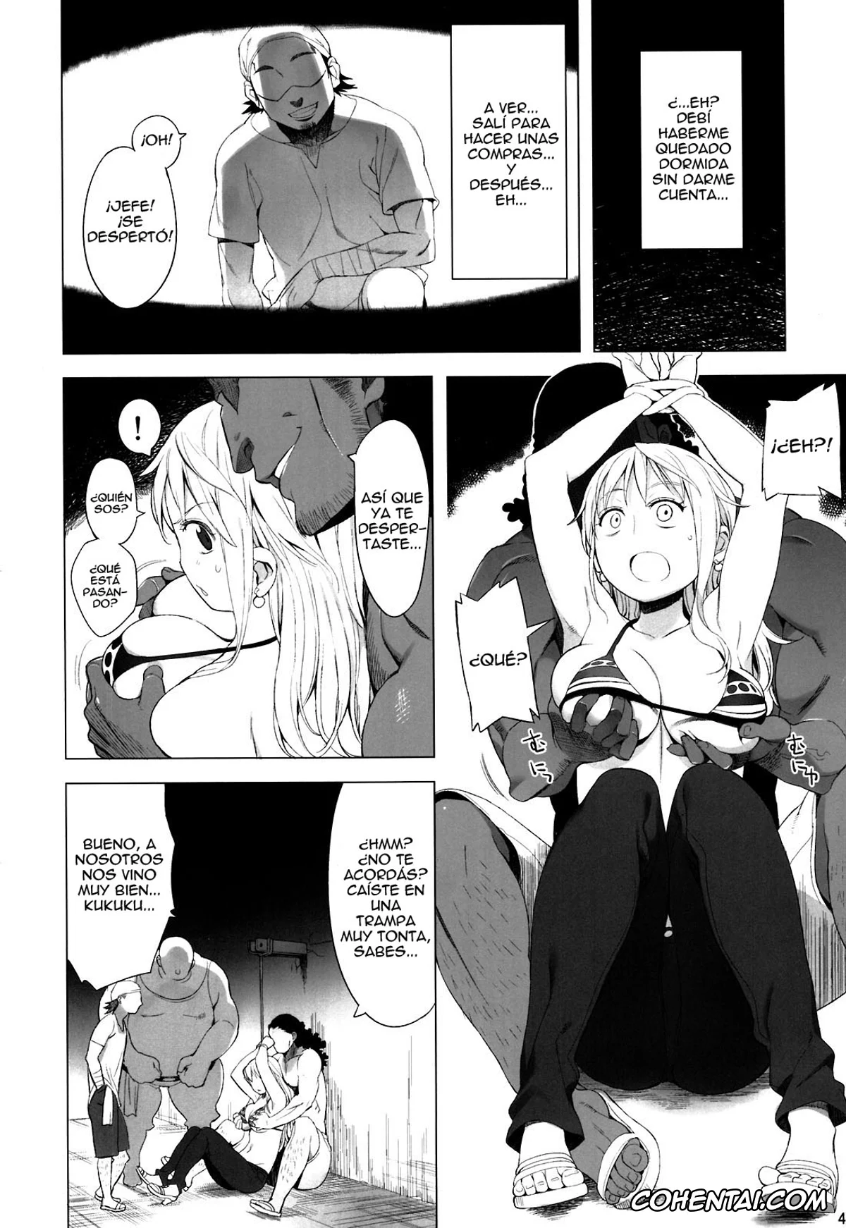One Piece xxx, Nami xxx, Nami-san ga! (One Piece), pagina 4