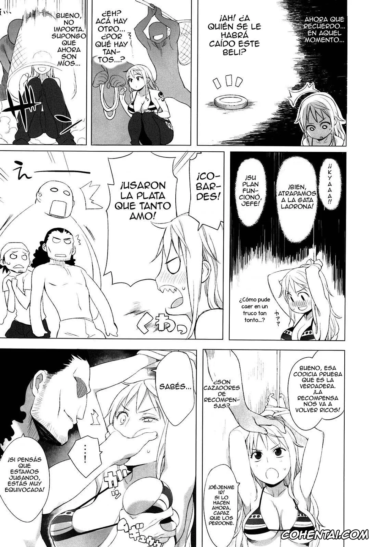 One Piece porno, Nami porno, Nami-san ga! (One Piece), pagina 5