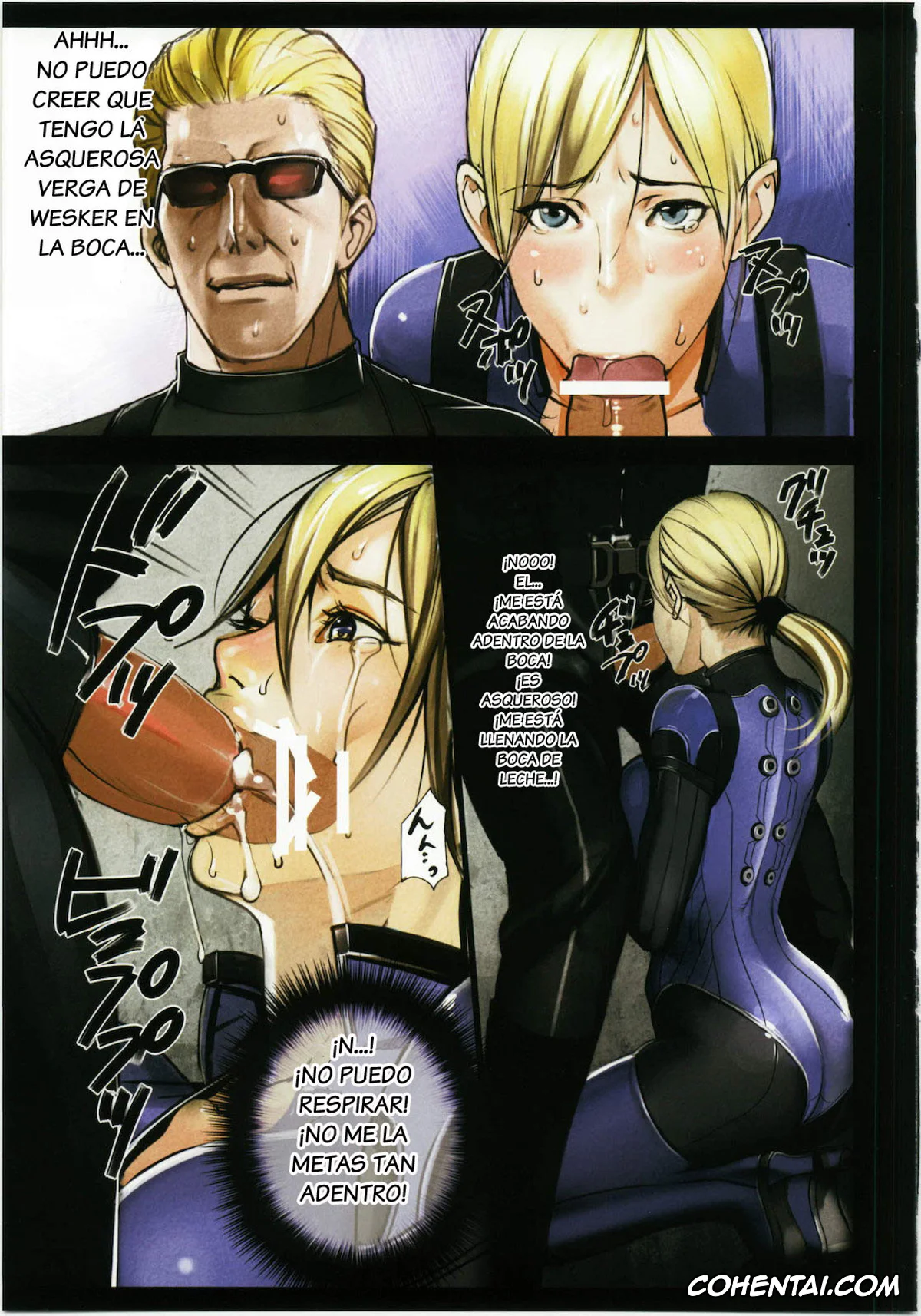 Resident Evil | Biohazard xxx, Albert Wesker xxx, Jill Valentine xxx, Jill Valentine Choukyou Kiroku (Resident Evil), pagina 7
