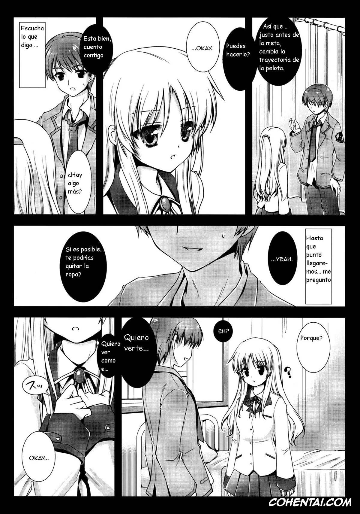 Angel Beats porno, Kanade Tachibana porno, Angel Breath (Angel Beats!), pagina 5