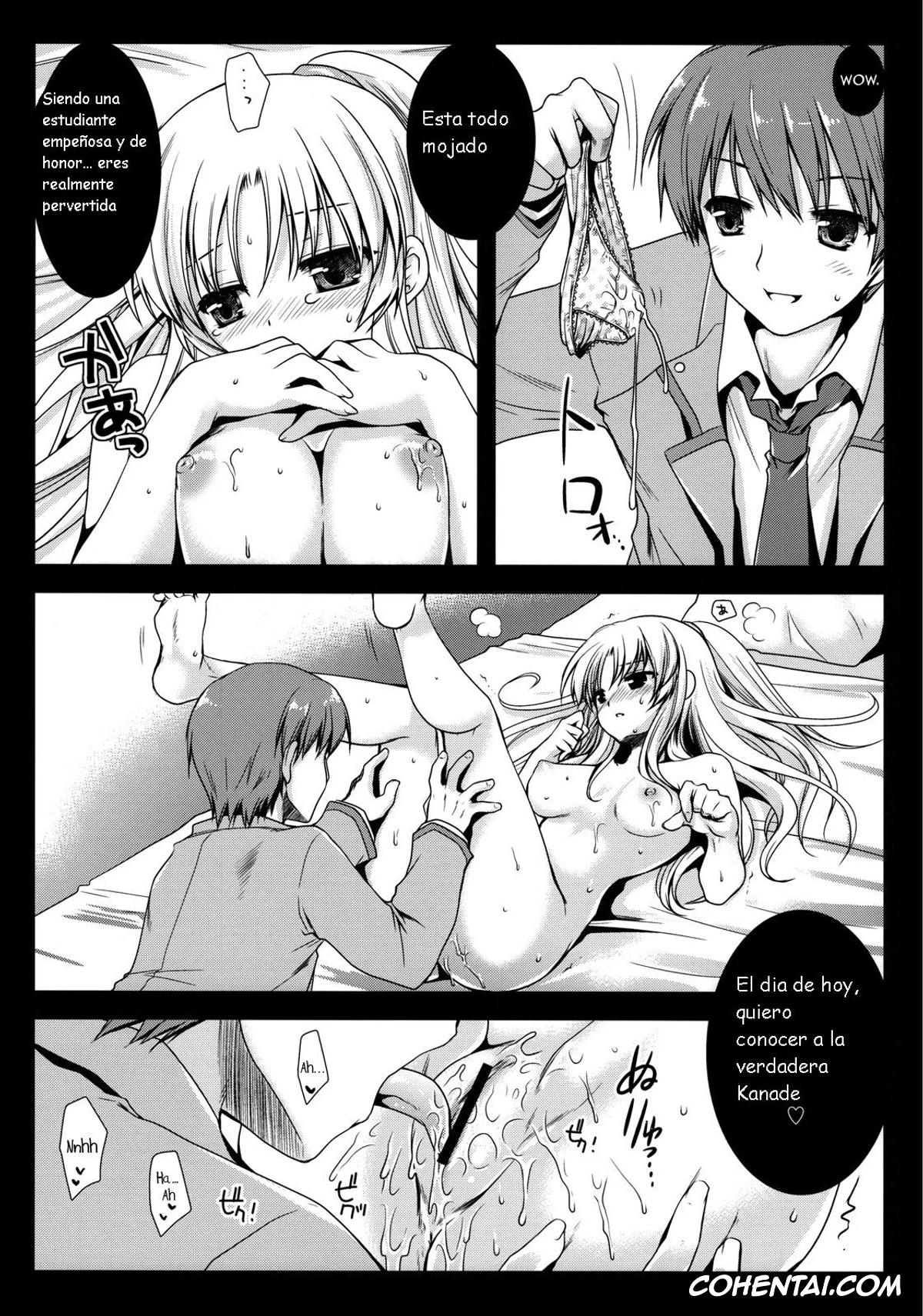 Angel Beats porno, Kanade Tachibana porno, Angel Breath (Angel Beats!), pagina 11