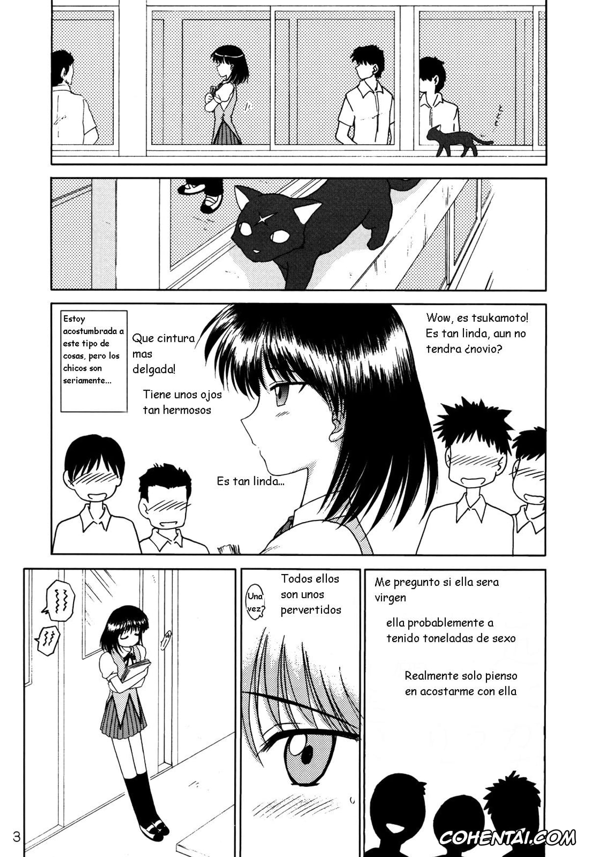 School Rumble hentai, Yakumo Tsukamoto hentai, ATUM (School Rumble), pagina 3