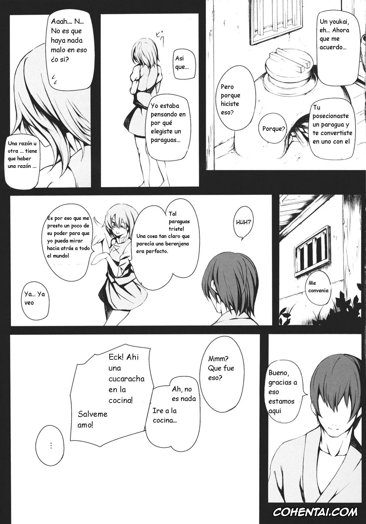Touhou Project porno, Kogasa Tatara porno, Parasol Memory (Touhou Project), pagina 11
