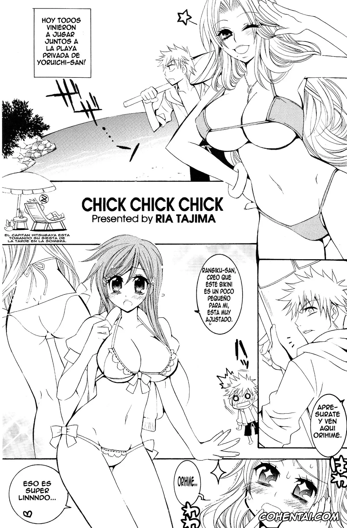 Bleach xxx, Orihime Inoue xxx, Rangiku Matsumoto xxx, CHICK CHICK CHICK (Bleach), pagina 4