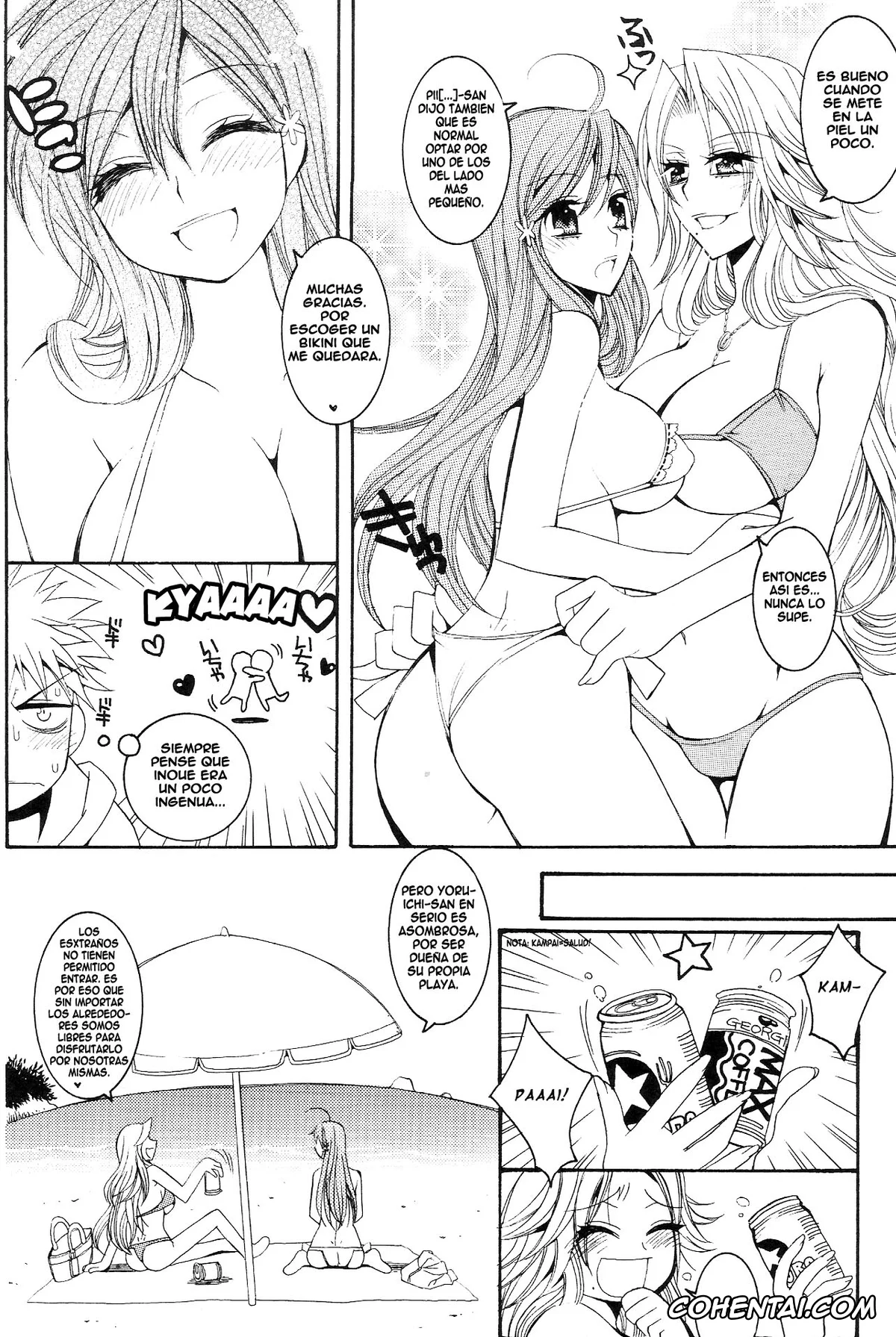 Bleach porno, Orihime Inoue porno, Rangiku Matsumoto porno, CHICK CHICK CHICK (Bleach), pagina 5