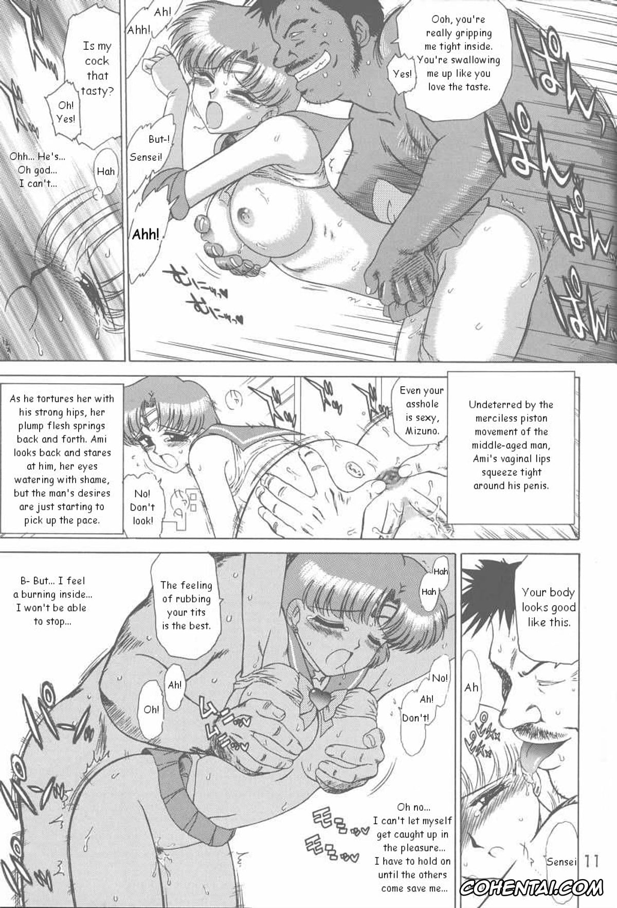 Sailor Moon | Bishoujo Senshi Sailor Moon xxx, Sailor Mercury | Ami Mizuno xxx, Anubis (Bishoujo Senshi Sailor Moon), pagina 10