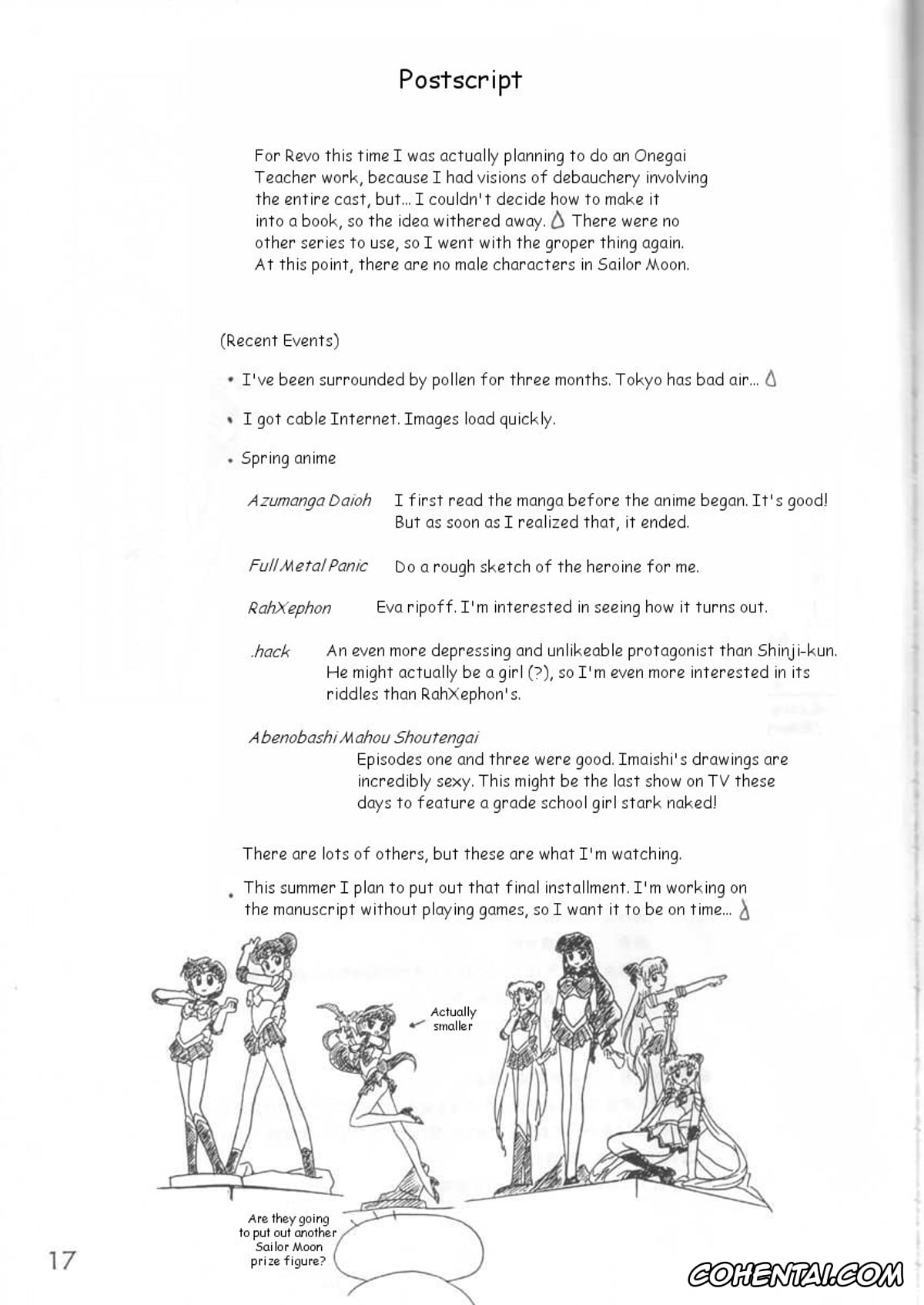 Sailor Moon | Bishoujo Senshi Sailor Moon xxx, Sailor Mercury | Ami Mizuno xxx, Anubis (Bishoujo Senshi Sailor Moon), pagina 16
