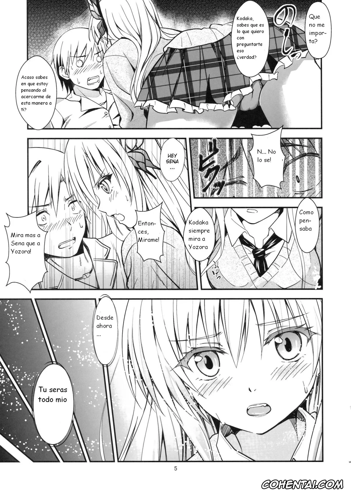 Boku wa Tomodachi ga Sukunai xxx, Kodaka Hasegawa xxx, Sena Kashiwazaki xxx, Butterflies (Boku wa Tomodachi ga Sukunai), pagina 7