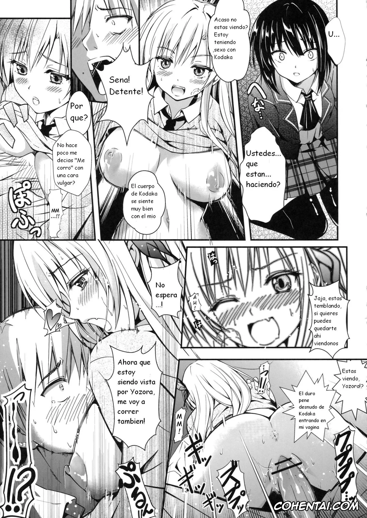 Boku wa Tomodachi ga Sukunai hentai, Kodaka Hasegawa hentai, Sena Kashiwazaki hentai, Butterflies (Boku wa Tomodachi ga Sukunai), pagina 15